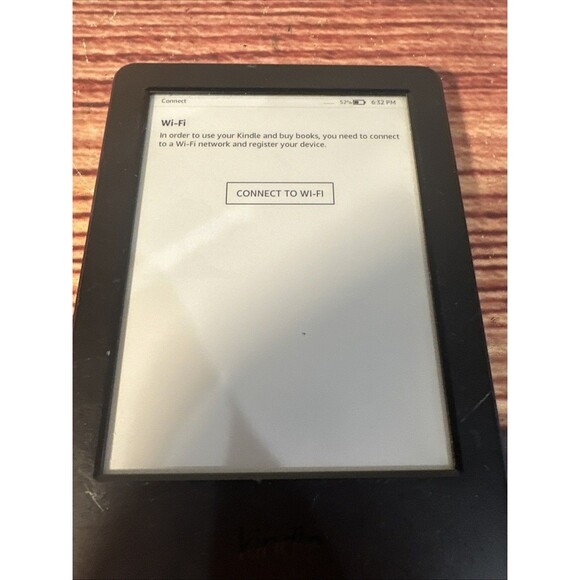 Amazon Kindle WP63GW 7th Generation 4GB, Wi-Fi, Black eReader Tested Working - Picture 8 of 10